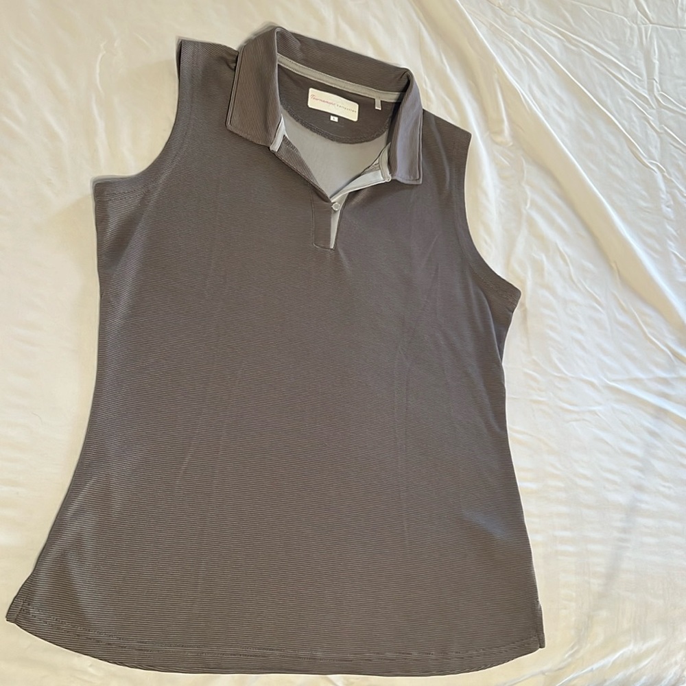 Tournament Collection women’s golf top. Sleeveless
